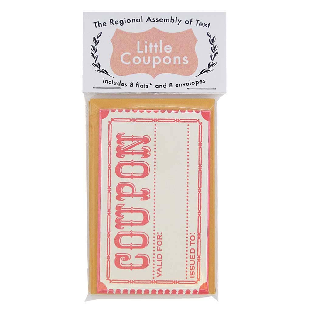 Little Coupons - The Regional Assembly of Text