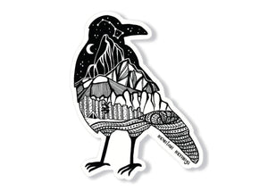 Crow Sticker