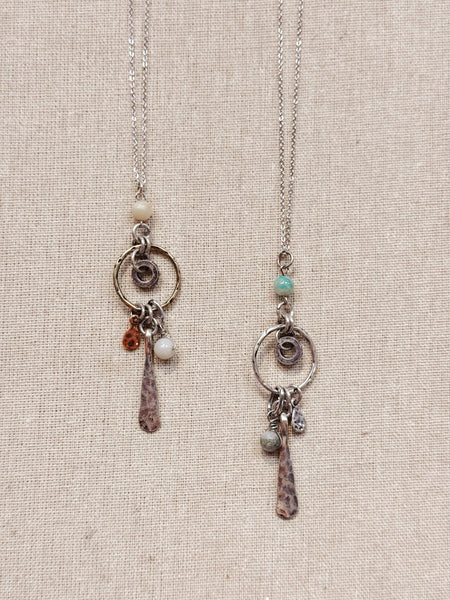 Cluster Pendant Necklace - Gracie Rose