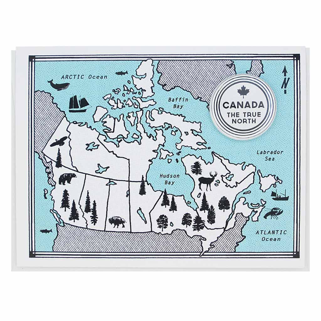 Canada Map - The Regional Assembly of Text