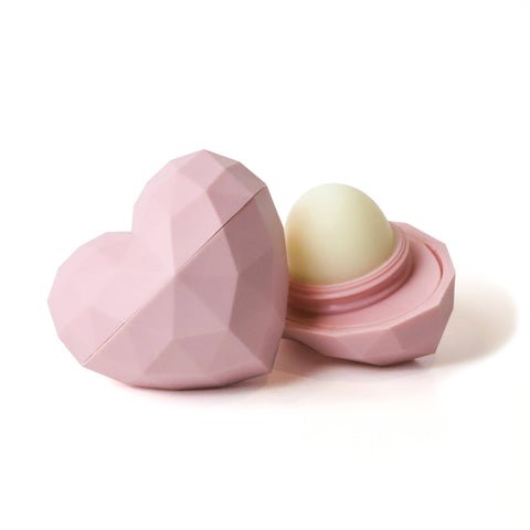 Lip Balm - Pink Heart - 100% Natural: Pink - Cocolime