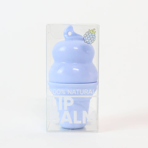 Lip Balm - Blue Ice Cream - 100% Natural: Blue / Sour Blue Raspberry