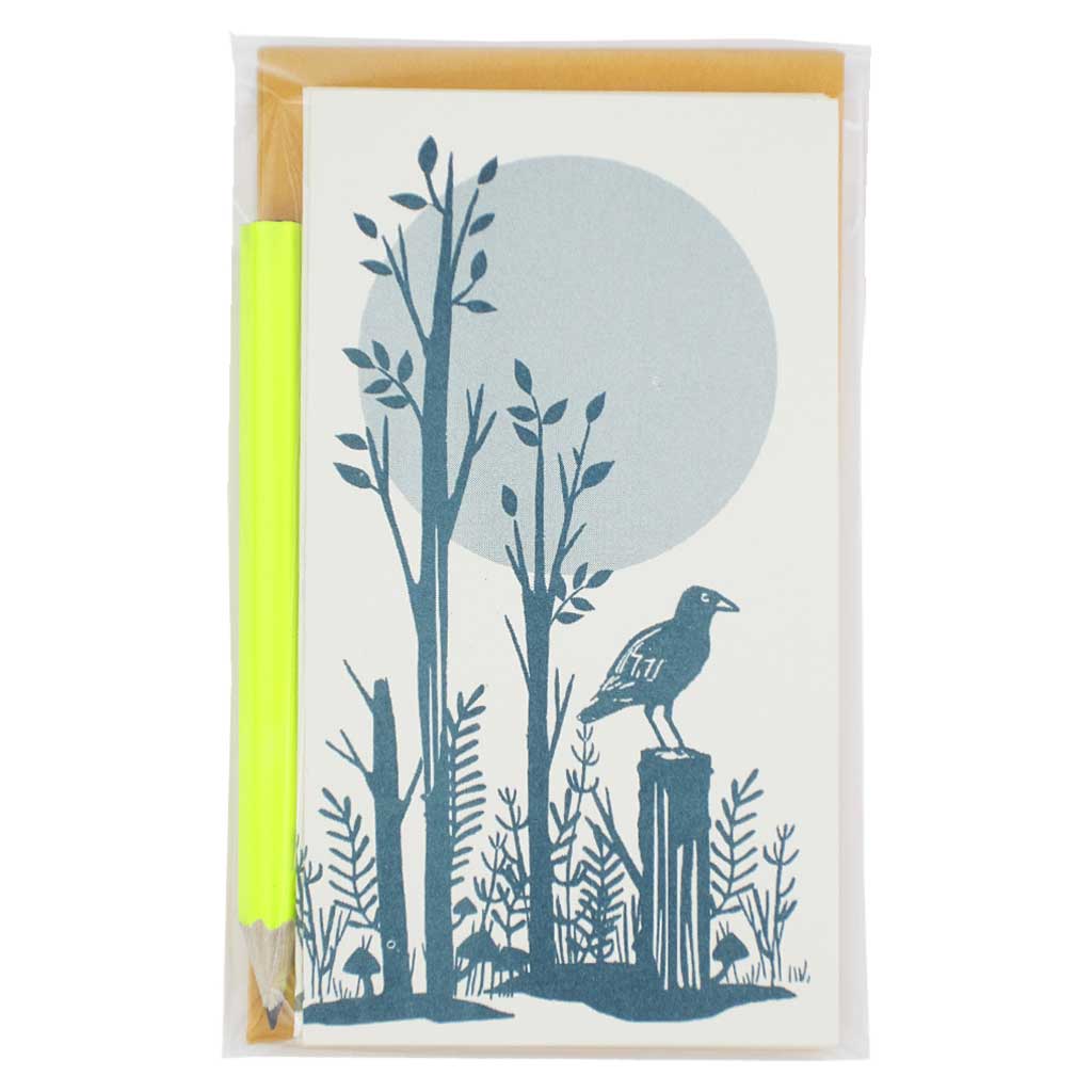 Set of 6 Mini Night Crows - The Regional Assembly of Text