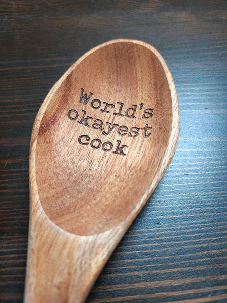 Wood Spoon - Funny Gift for cooks