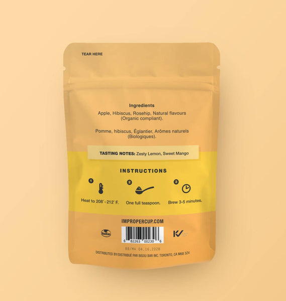 Pucker Up, Buttercup! Fruit tea, 20 Servings, Tea Blend
