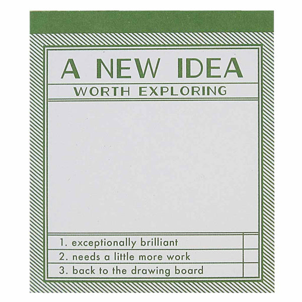 New Ideas Note Pad - The Regional Assembly of Text