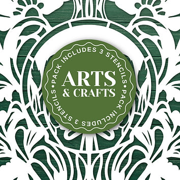 Arts & Crafts Stencil - Made By Marley