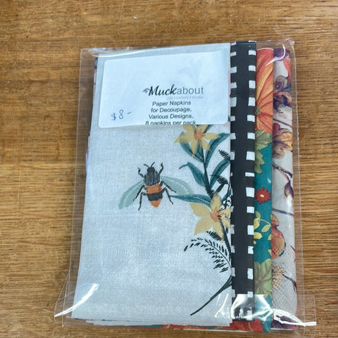 Napkin Set for Decoupage - Muckabout