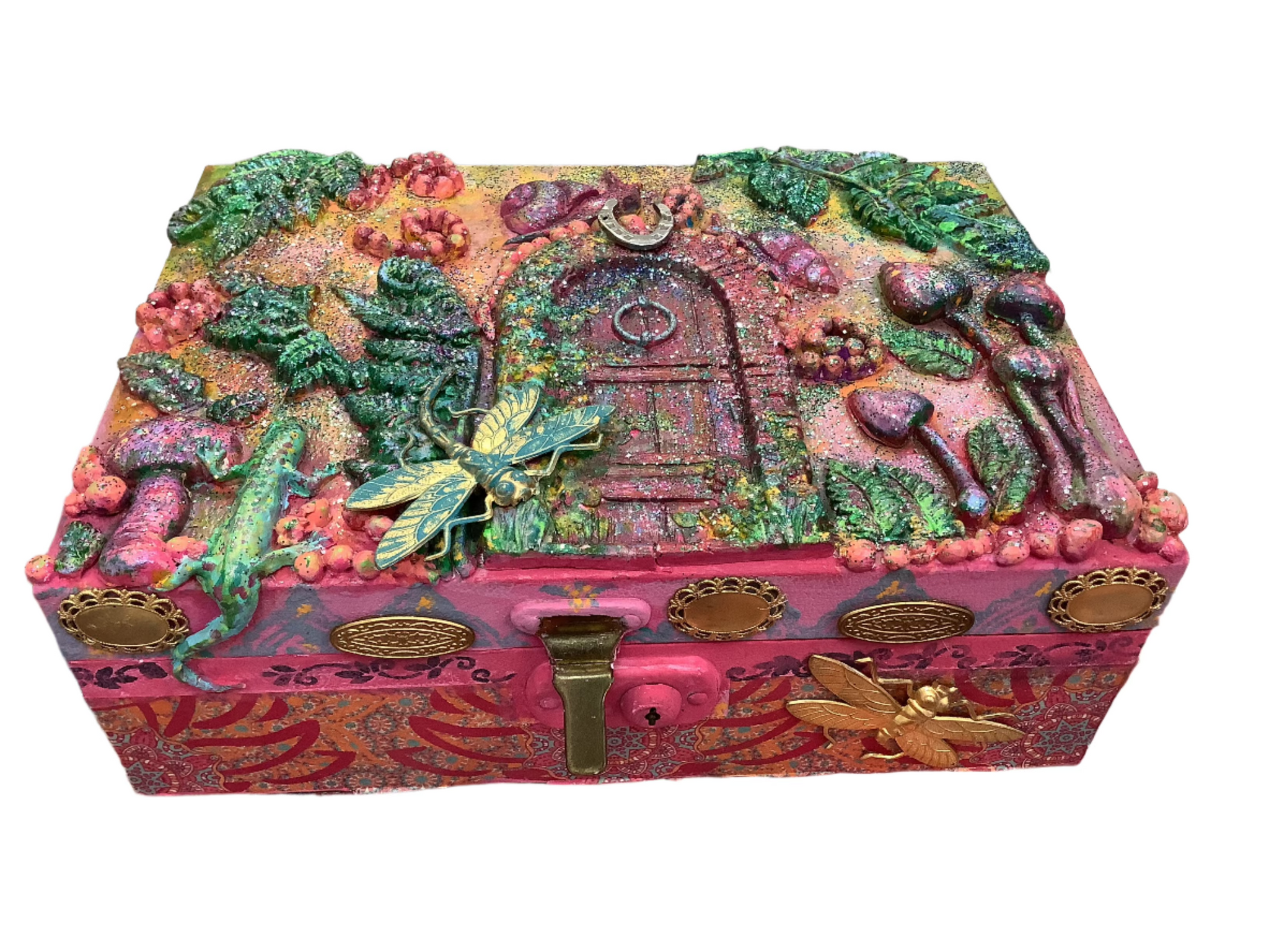 Fairy Tales Jewelry Box- Painted by Tabitha St Germain