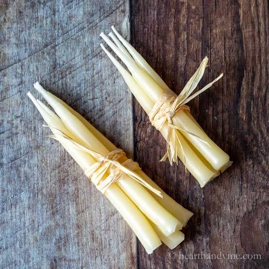Hand-Dipped Candles the Ancestral Way