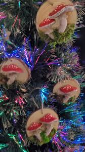 Deck the Halls DIY - Merry Mushrooms - Ornament Workshop by dovetaildesignsbykarly