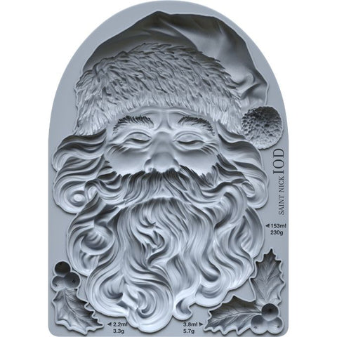 Saint Nick Mould (5″x7″) Q3 2025 LIMITED EDITION - Iron Orchid Designs