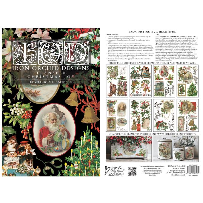 Christmas Joy (8″x12″) Q3 2025 LIMITED EDITION - Iron Orchid Designs