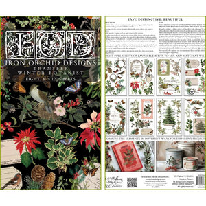 Winter Botanist (8″x12″) Q3 2025 LIMITED EDITION - Iron Orchid Designs
