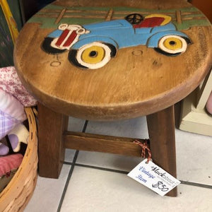 Solid wood, kids Step Stools, upcycled.