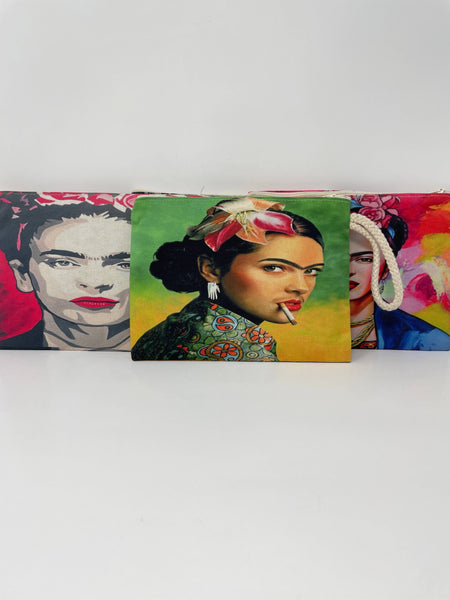 Frida Kahlo Zipper Bag
