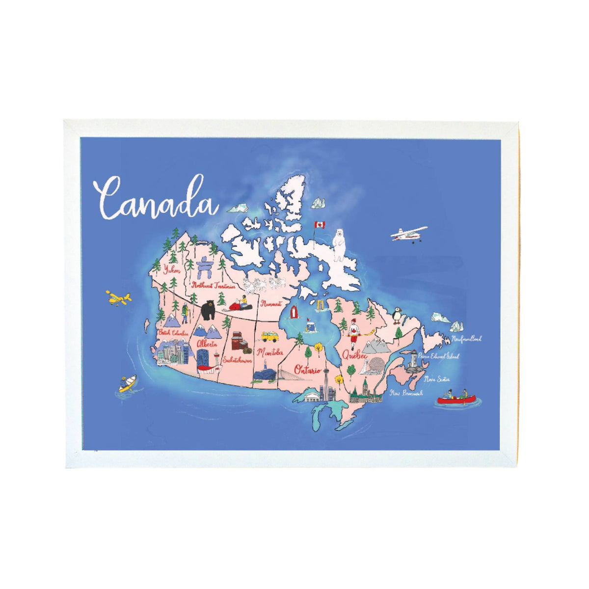 Canada Map Print – Muckabout