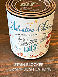 DIY Paint Wood Stain Blocker - Salvation Solution - DIY Paint