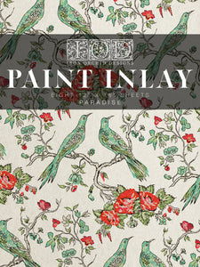 Paradise - Paint Inlay - Iron Orchid Designs