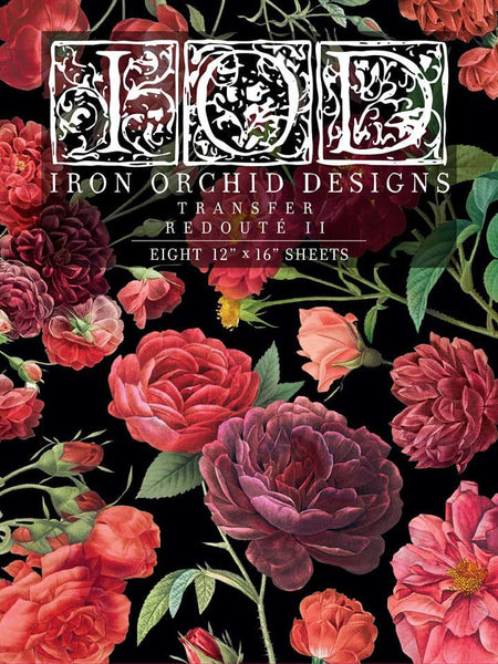 Redoute II Decor Transfer - Iron Orchid Designs