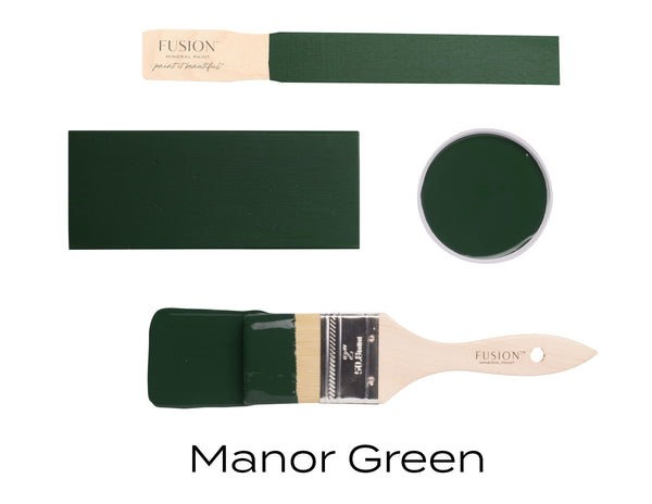Manor Green - Fusion Mineral Paint -NEW COLOURS SUMMER 2022