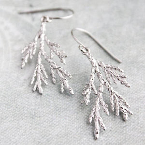 Cedar Branch Earrings