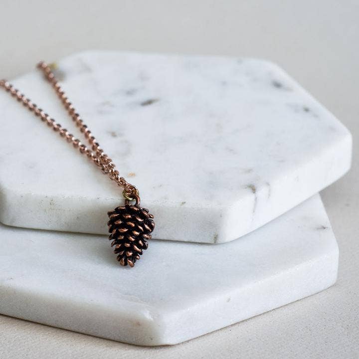 The Pine Cone Necklace