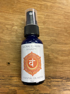 Chakra Spray Essential Oil Mister - Flora & Fauna Aromatics