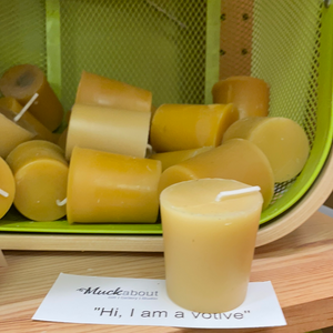 Beeswax Candle - Votive