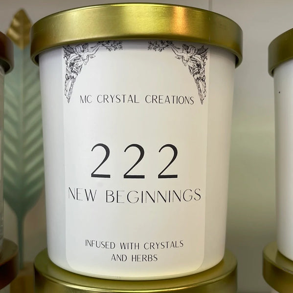 Candle Angel Numbers  - MC Crystal Creations