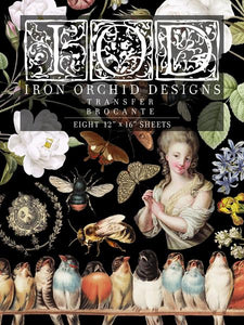 Brocante Decor Transfer - Iron Orchid Designs