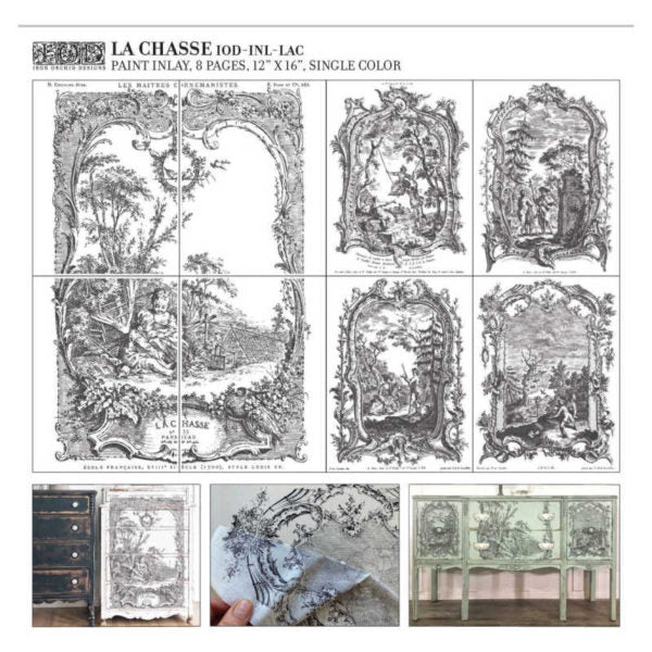 La Chasse Paint Inlay - Iron Orchid Designs