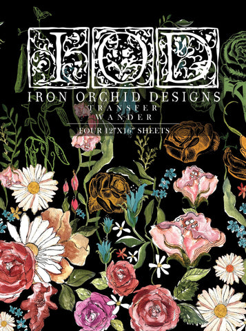 Wander IOD Transfer - Iron Orchid Designs